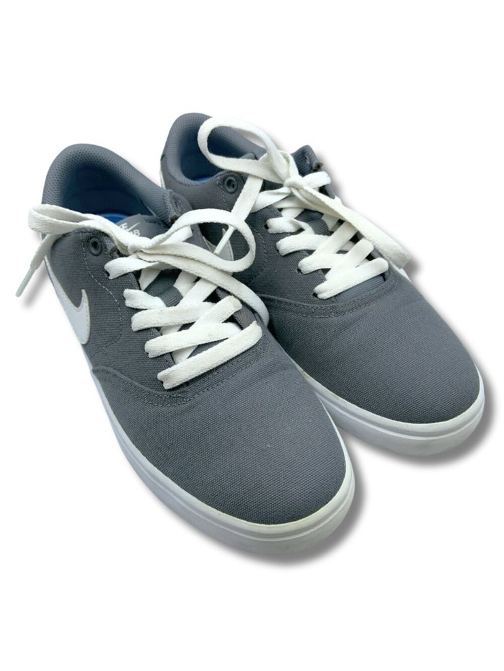 Nike SB Check Solarsoft Canvas Rush Women's Sneakers, Grey